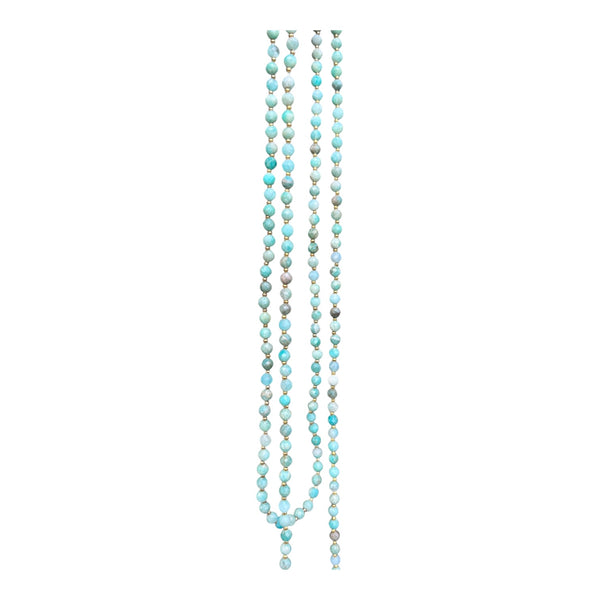 Amazonite Beaded Stormie Art Necklace Design 18 inches or 22.5 inches