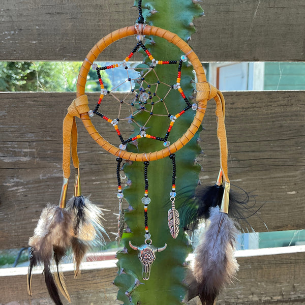 Bison Skull Dreamcatcher