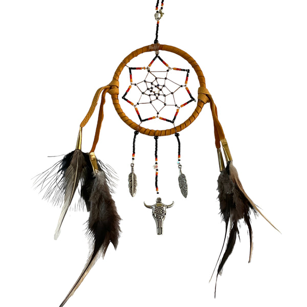 Bison Skull Dreamcatcher