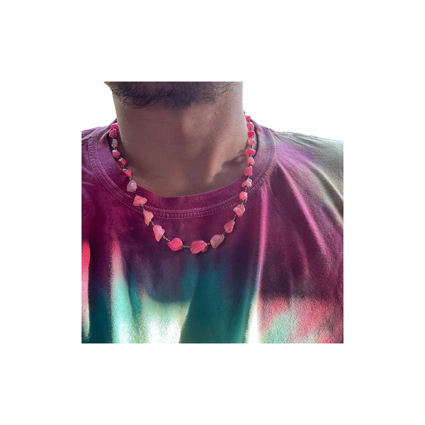 Lovely Pink Opal Necklace