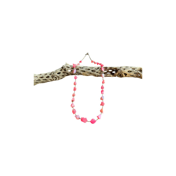 Lovely Pink Opal Necklace