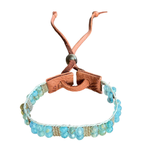 Dream of Life Laguna Blue Agate Bracelet
