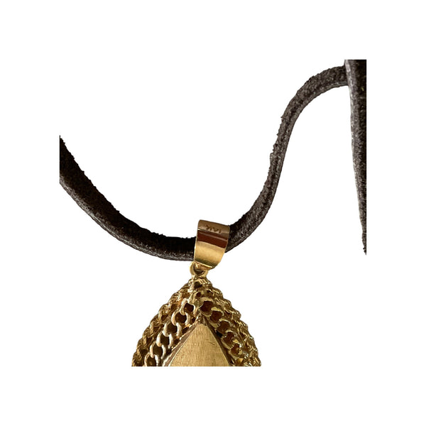 Gold Teardrop Locket