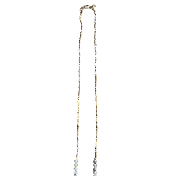 Forest Gemstone Beaded Necklace