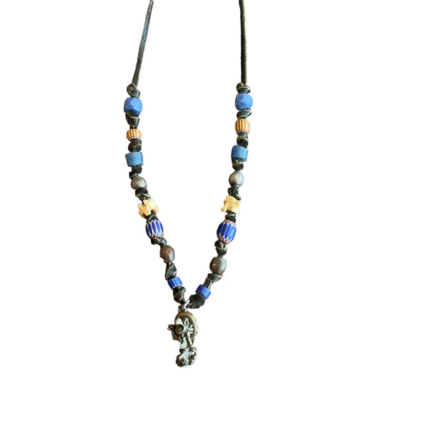 Parrot Wearing Sombrero Necklace