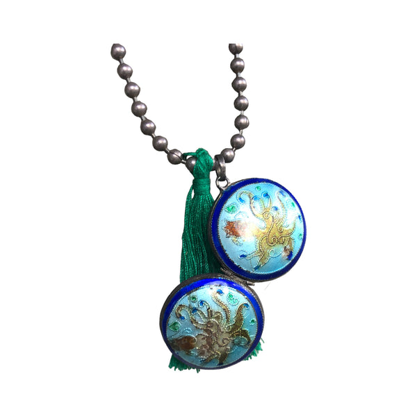 Octopus Locket Necklace