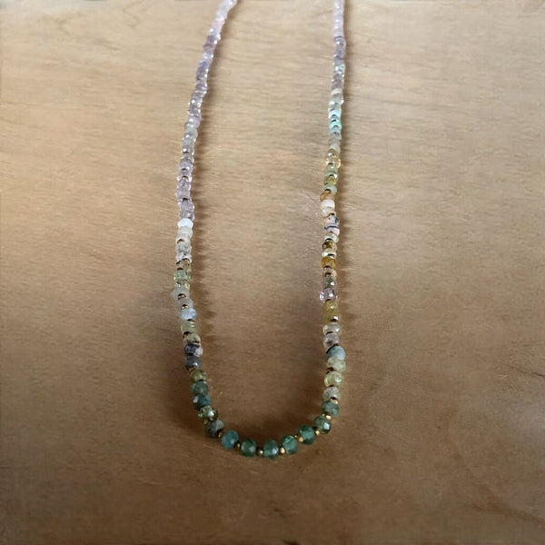Elegant Mixed Gemstone Necklace