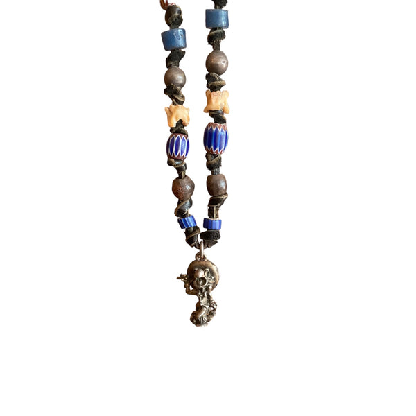 Parrot Wearing Sombrero Necklace