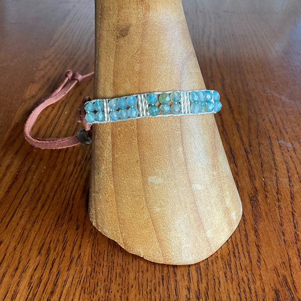 Dream of Life Laguna Blue Agate Bracelet