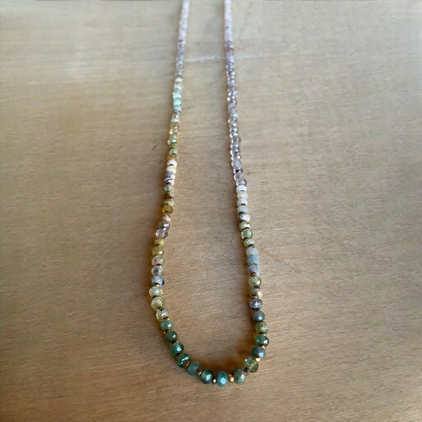Elegant Mixed Gemstone Necklace