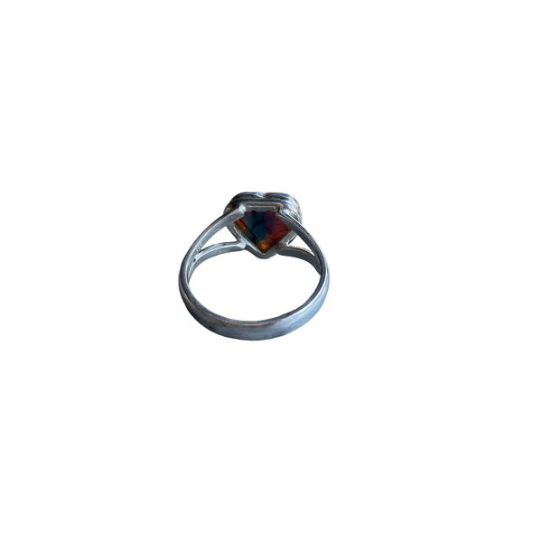Heart Shaped Opal Ring size 9.5