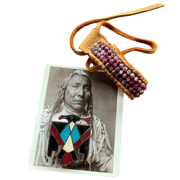 Brilliant Ruby Love Token Bracelet