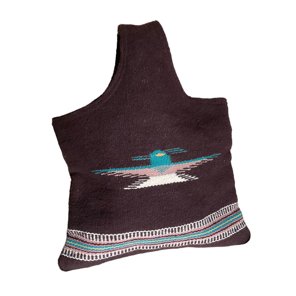 Vintage Chimayo Thunderbird Wool Bag