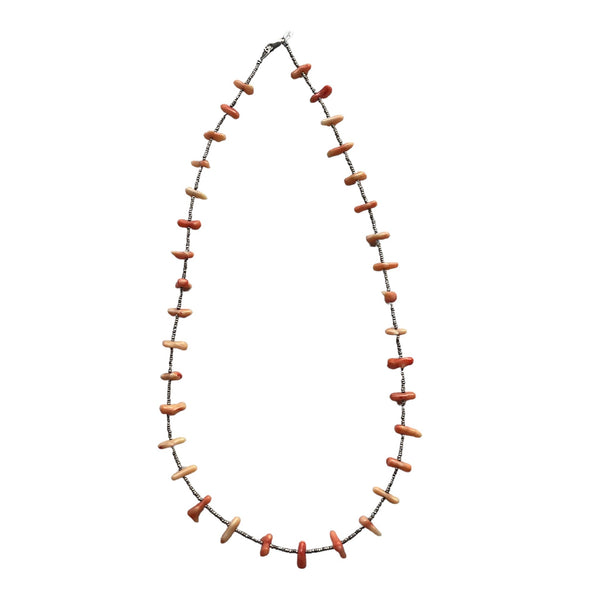 Coral Beaded Necklace