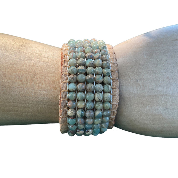 Life in Harmony Jasper Bracelet