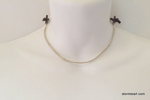 Delicate Sterling Silver Choker