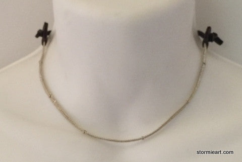 Delicate Sterling Silver Choker