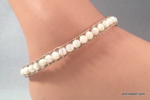 Mother of Pearl Anklet