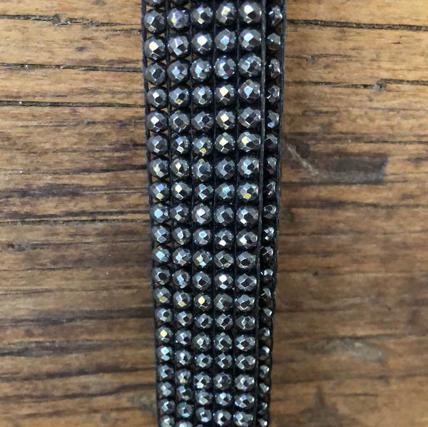 Hematite Hatband