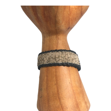 Antique Metal Beaded Bracelet