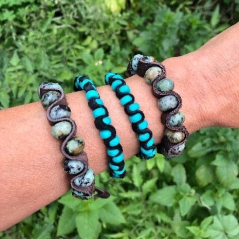 Turquoise Zigzag Bracelet