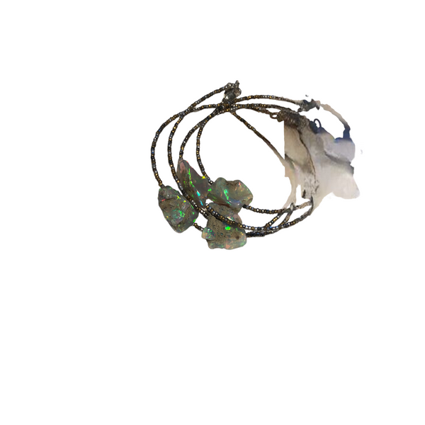 7 Carat Raw Opal Bracelet