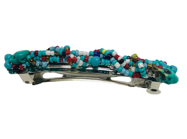 Beaded Hair Barrette