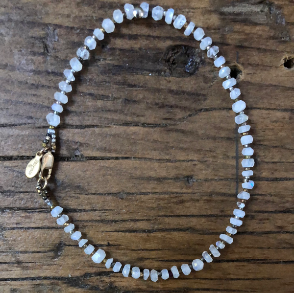 Rainbow Moonstone Bracelet