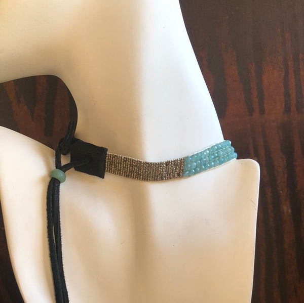 Aquamarine Choker