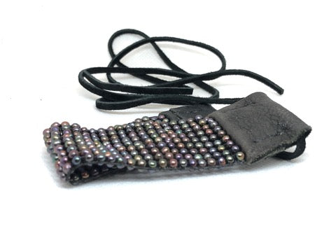 Black Pearl Beaded Bracelet