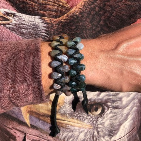 Teardrop Agate Necklace