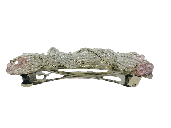 Crystal Beaded Hair Barrette