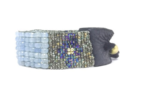 Angelite Gemstone Bracelet