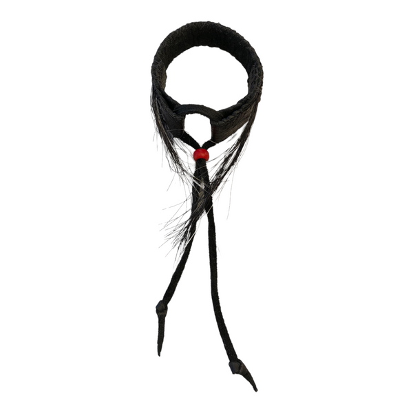 Black and Red Horse hair bracelet