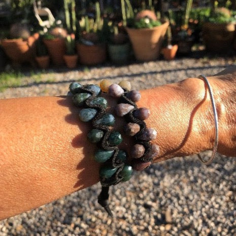 Teardrop Agate Necklace