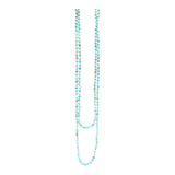 Amazonite Beaded Stormie Art Necklace Design 18 inches or 22.5 inches