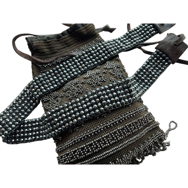 Hematite Hatband Hand-Beaded/Stormie Original