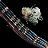 Black Pipe Bone Choker