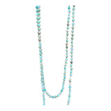 Amazonite Beaded Stormie Art Necklace Design 18 inches or 22.5 inches