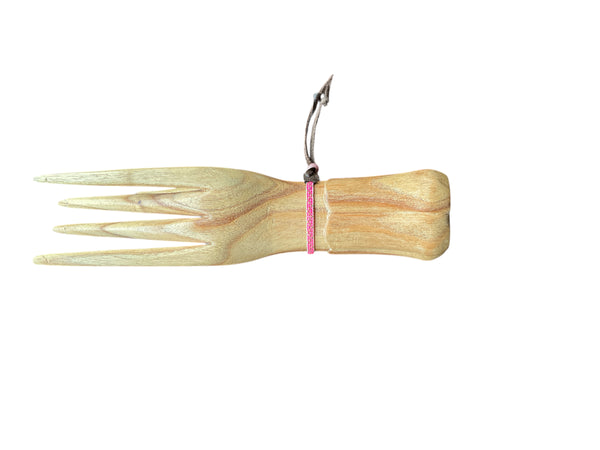 Side view Stormie bracelet pink 
