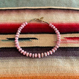 Rhodolite Beaded Bracelet