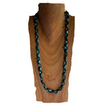 Turquoise Nugget Zig-Zag Necklace