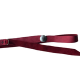 Mercury Dime Button on Red Leather Hatband or Bracelet Wrap