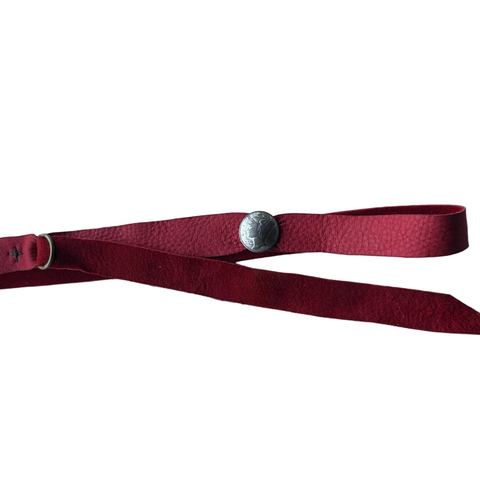 Stormie Original Vintage Choker - Hand-Beaded with Star Blue Sapphire Design