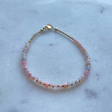 Pink opal bracelet 