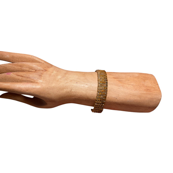 Citrine Solar Flair Bracelet - Native Inspired Handcrafted Jewelry | Stormie Art