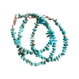 Natural Turquoise Nugget Beaded Bracelet