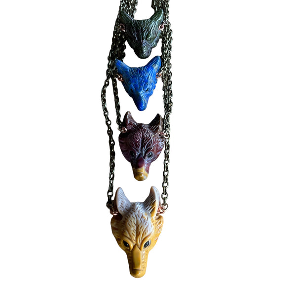 Fox Stone Necklace