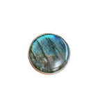 Large Round Labradorite Ring