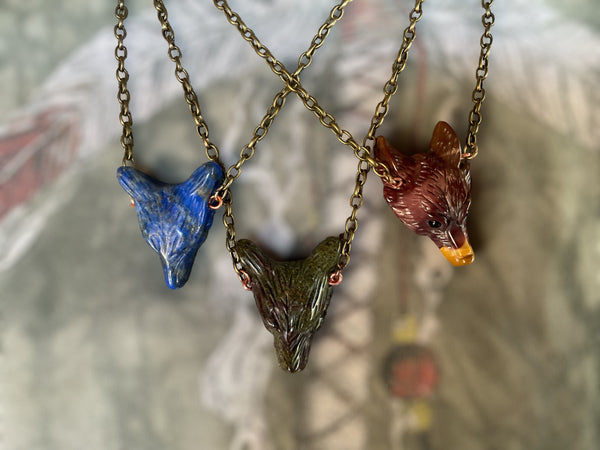 Fox Stone Necklace